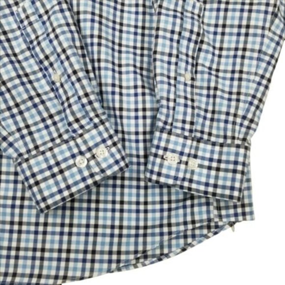 Duluth Trading Company Mens Button Down Long Sleeve Dress Shirt XL 100% Cotton - Picture 10 of 12